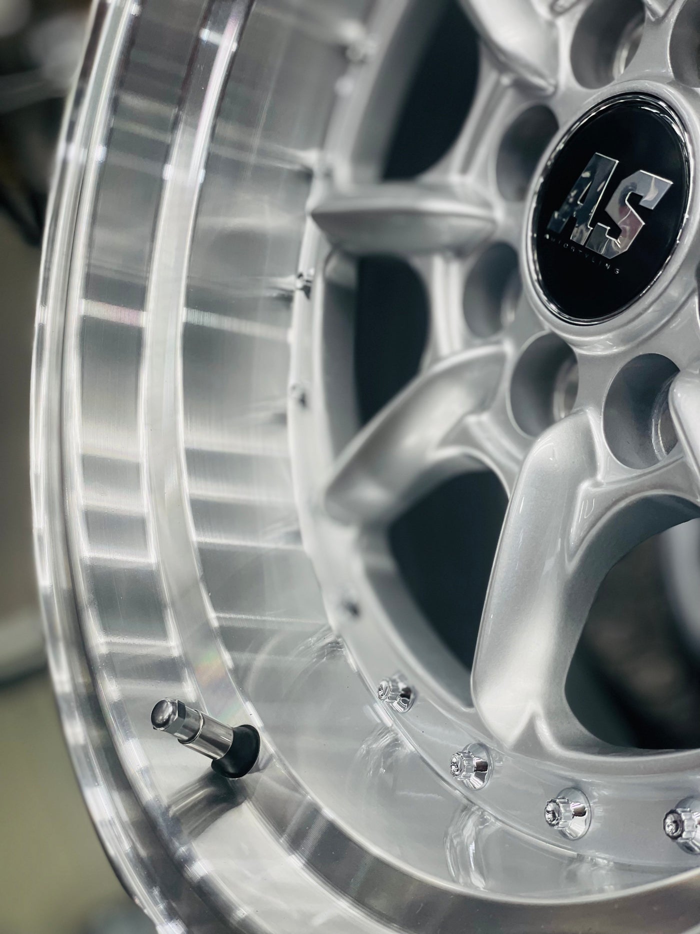 15” AS-7168 MINI LITES SILVER  4/100 4/108 wheels