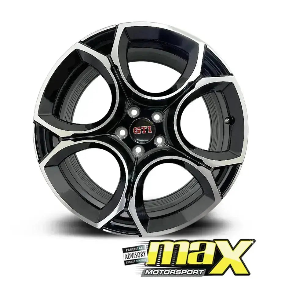 15 Inch Mag Wheel - MX8558 Golf 8.5 GTI Style Wheel - 5x100 PCD