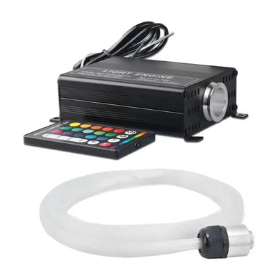 16W Remote Control Car Roof Fiber Optic Starry Light Kit - 300 Stars