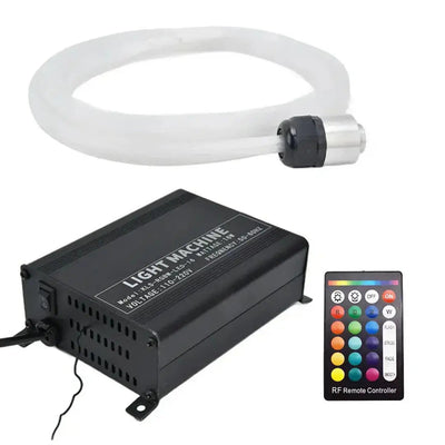 16W Remote Control Car Roof Fiber Optic Starry Light Kit - 300 Stars