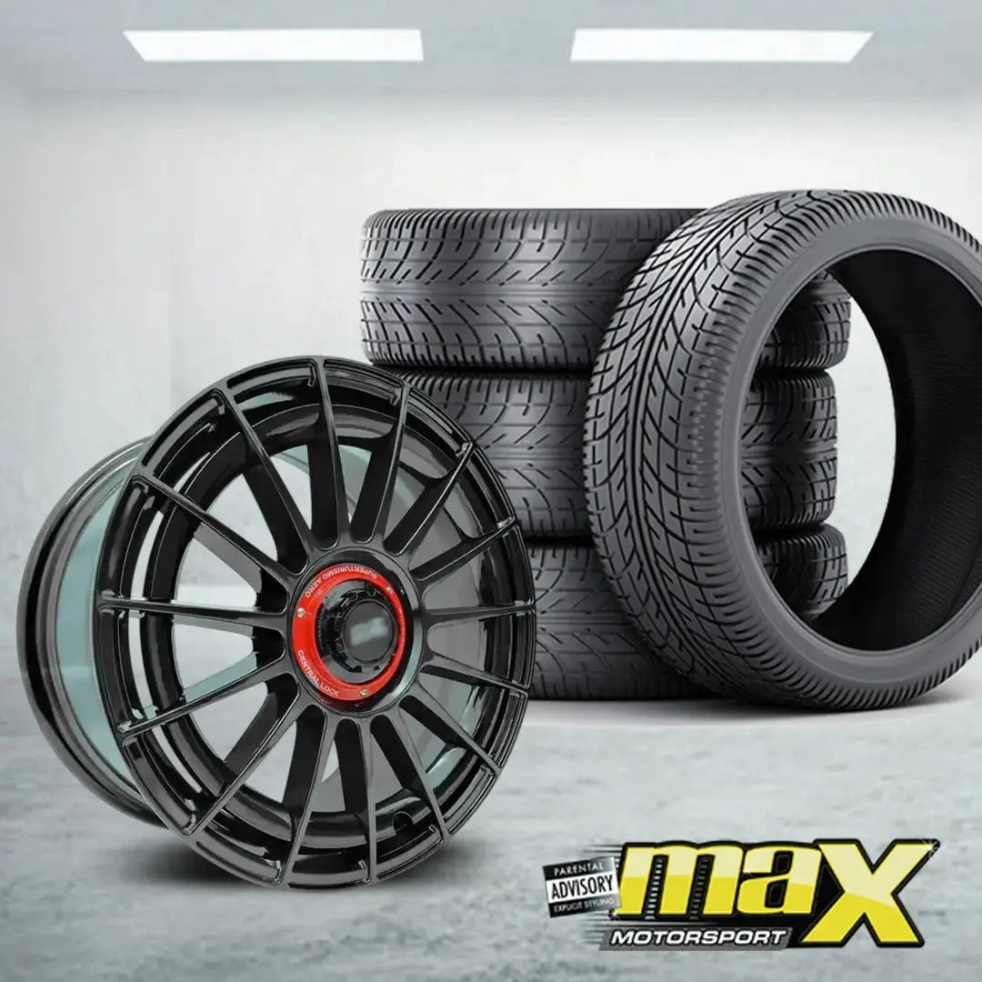 19 Inch MX2005-19GB Superturismo Aero Style Wheel & Tyre Combo - 5x100 / 5x112 PCD