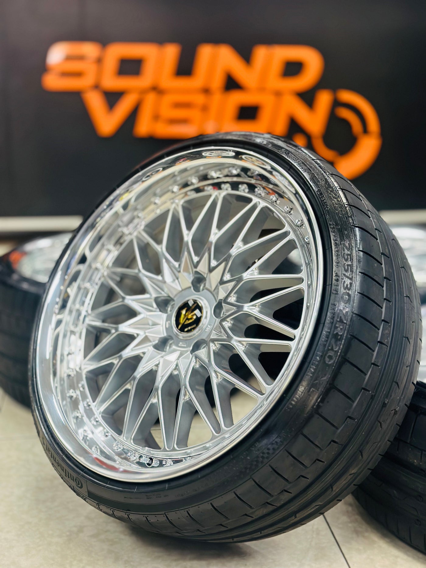20” WORK VSXV 3pce split wheels 5/120