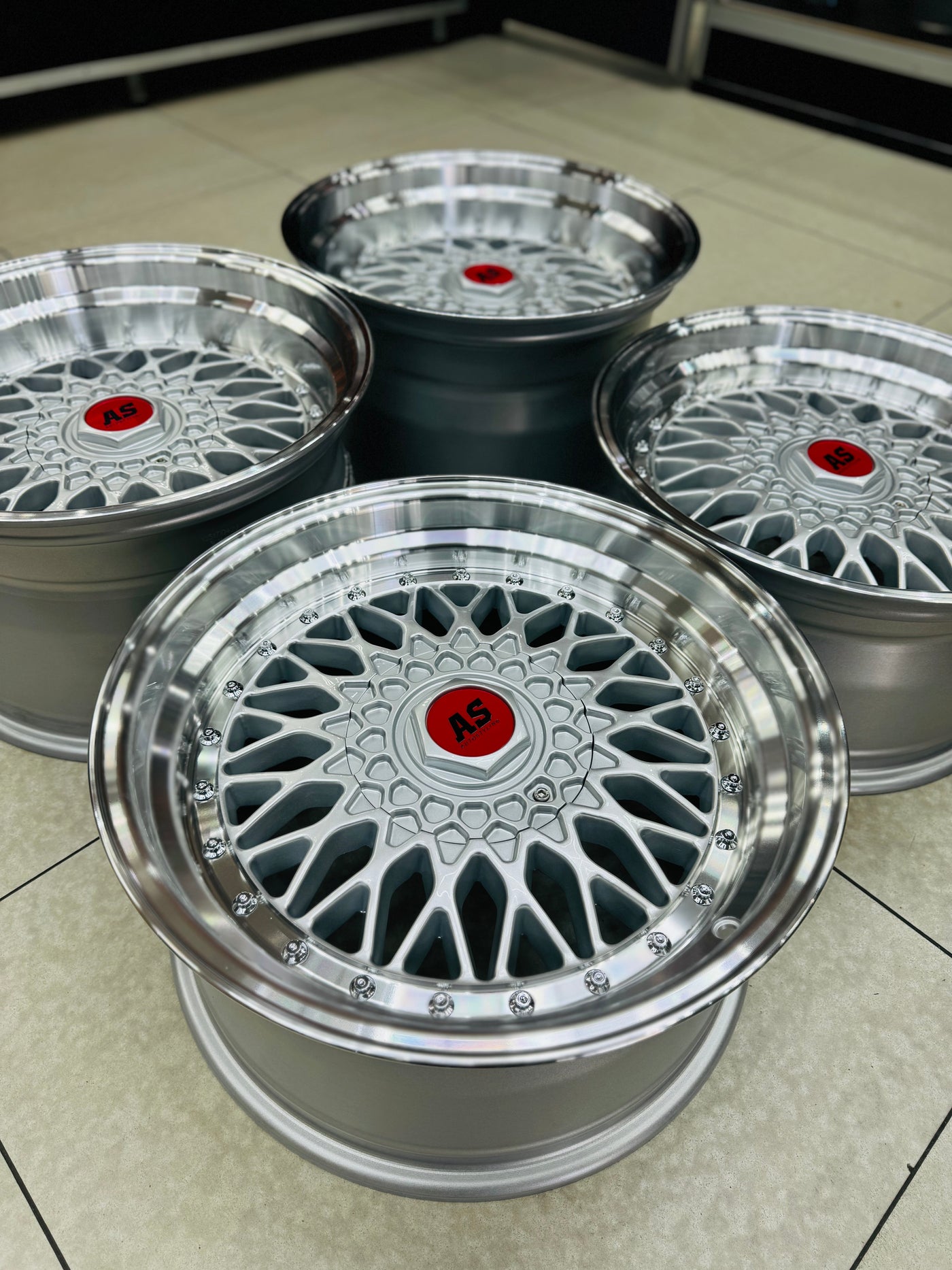 17” AS-MESH 8.5/10j 4/100 4/114 SILVER