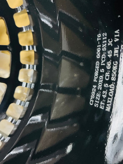 20” AS-FORGED CP5924  5/112 WHEELS