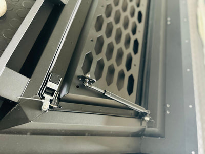 TOYOTA HILUX 2016+ BLACK STEEL CANOPY