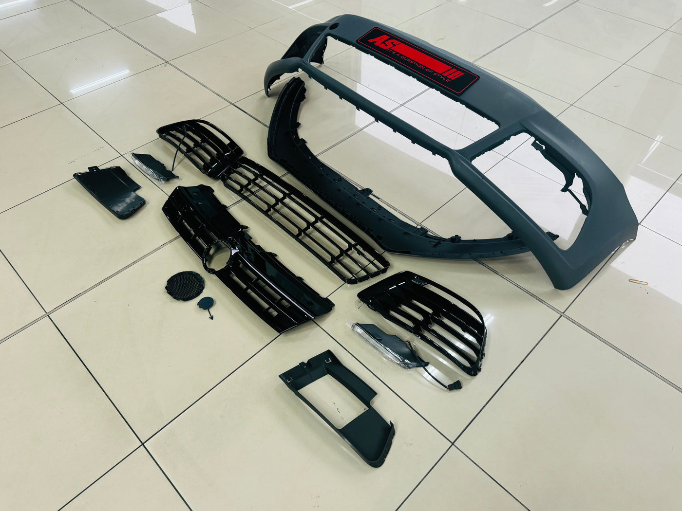 VW POLO 6 R20 FRONT BUMPER