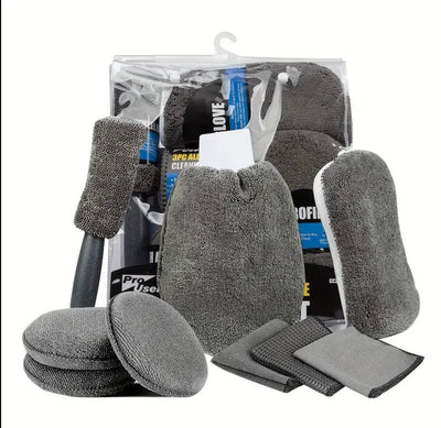 9pcs Car Cleaning / detail  Kit