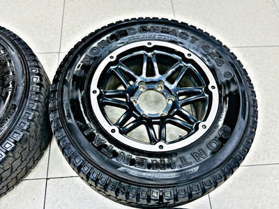 16” BAKKIE RIMS USED  WITH CONTI  TYRES