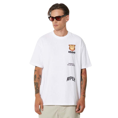 Aape T-Shirt Bravo Ape White