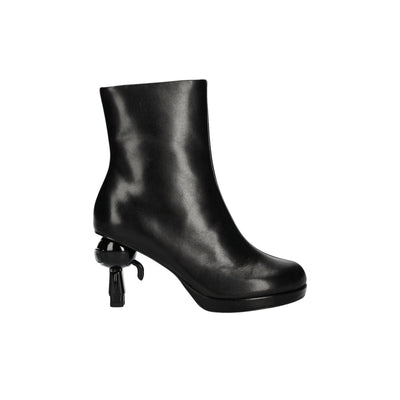 Karl Lagerfeld Heel Ikon Island Midi Zip Black