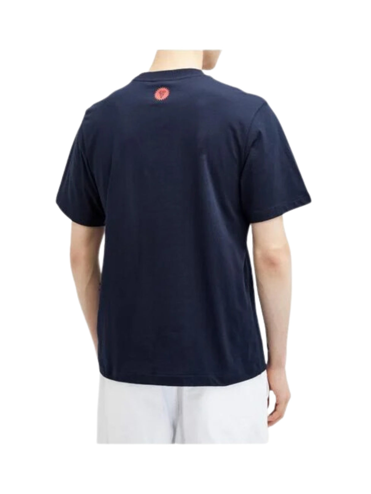 Ice-Cream T-Shirt Running Dog Navy