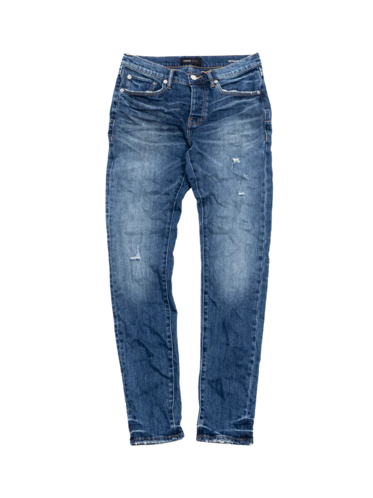 Purple Jeans One Year Worn Dark Indigo