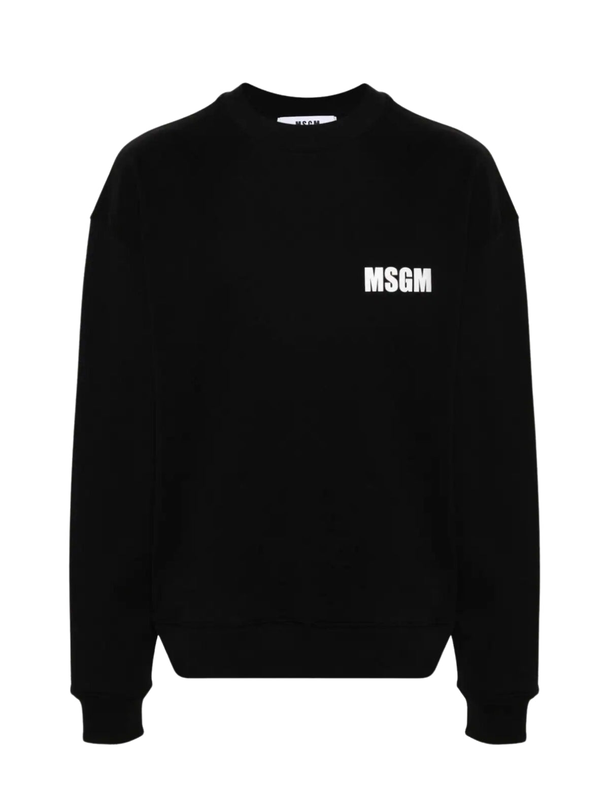 Msgm Sweater Logo Black