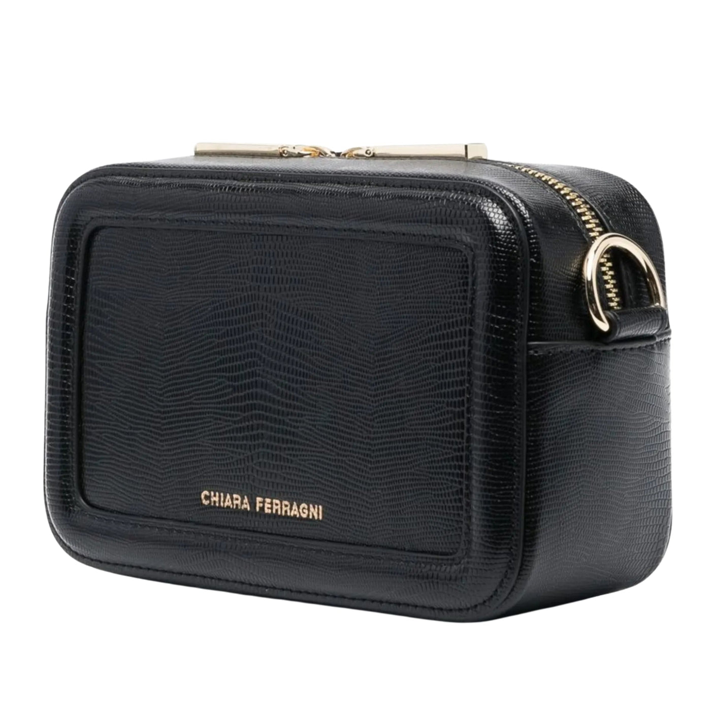 Chiara Ferragni Bag Bold Eyelike Logo Black