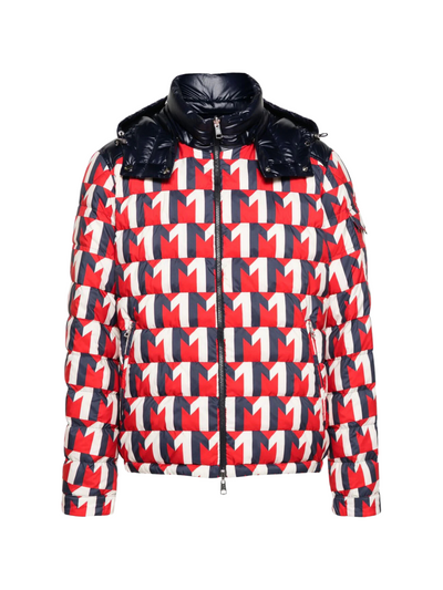 Moncler Jacket Monogram Red-White-Black