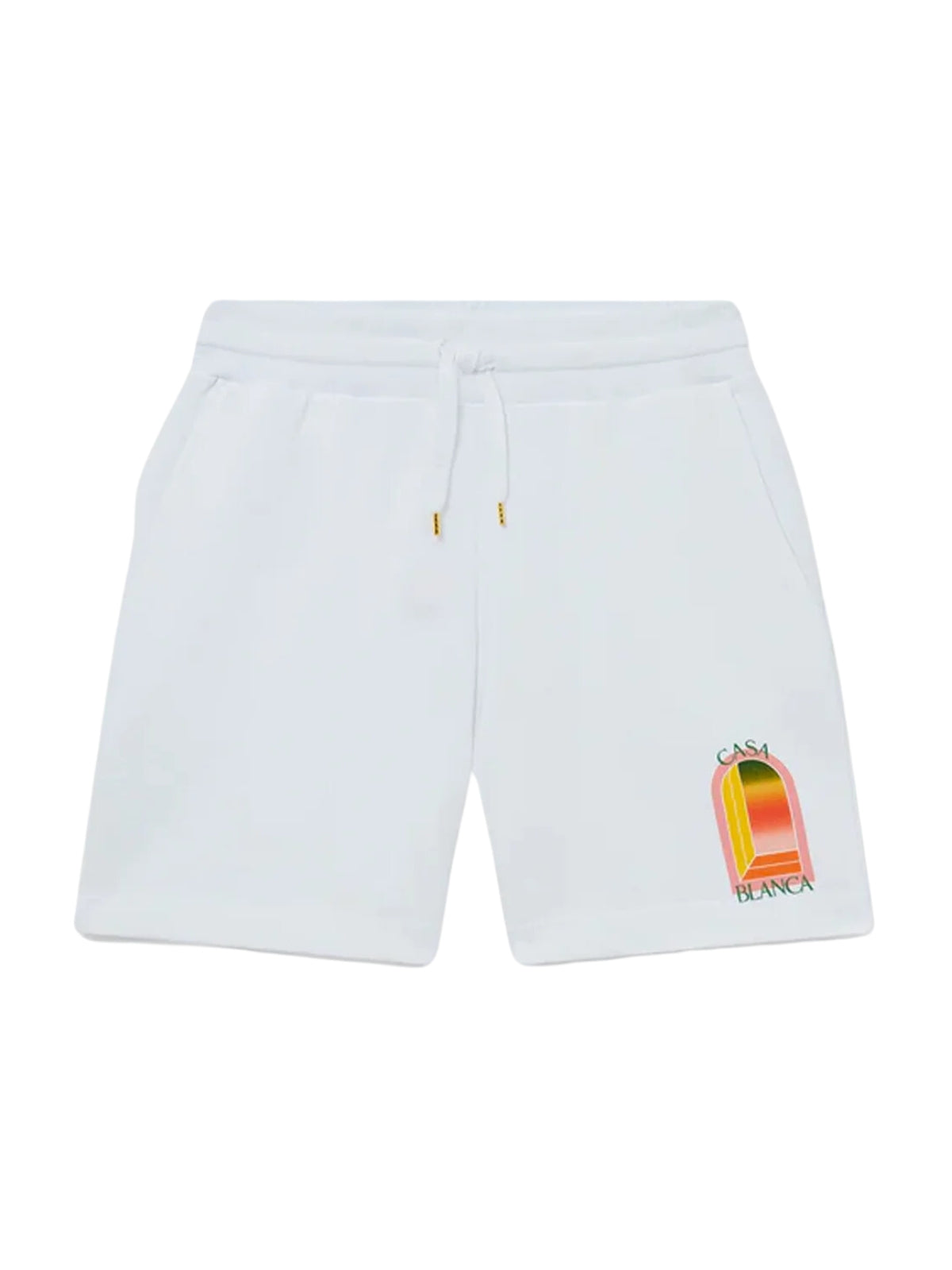 Casablanca  Shorts Gradient Arch Logo White