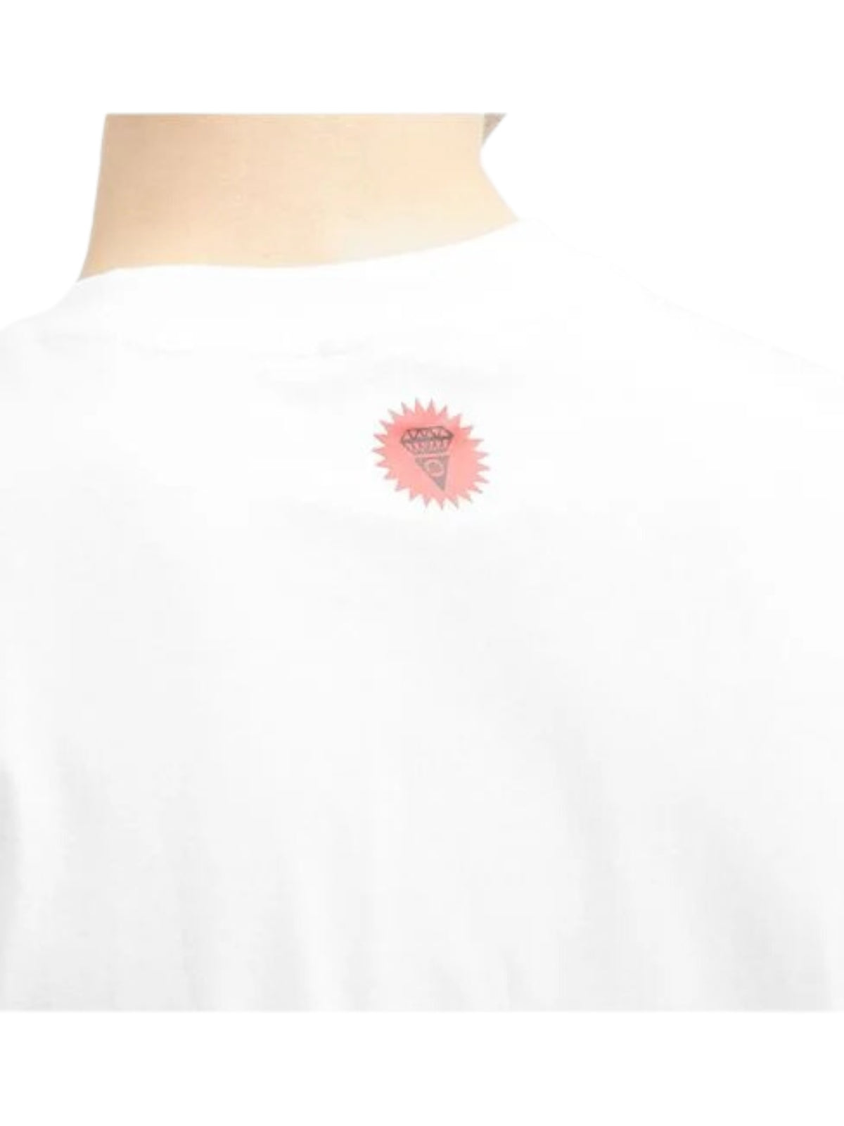 Ice-Cream T-Shirt Running Dog White