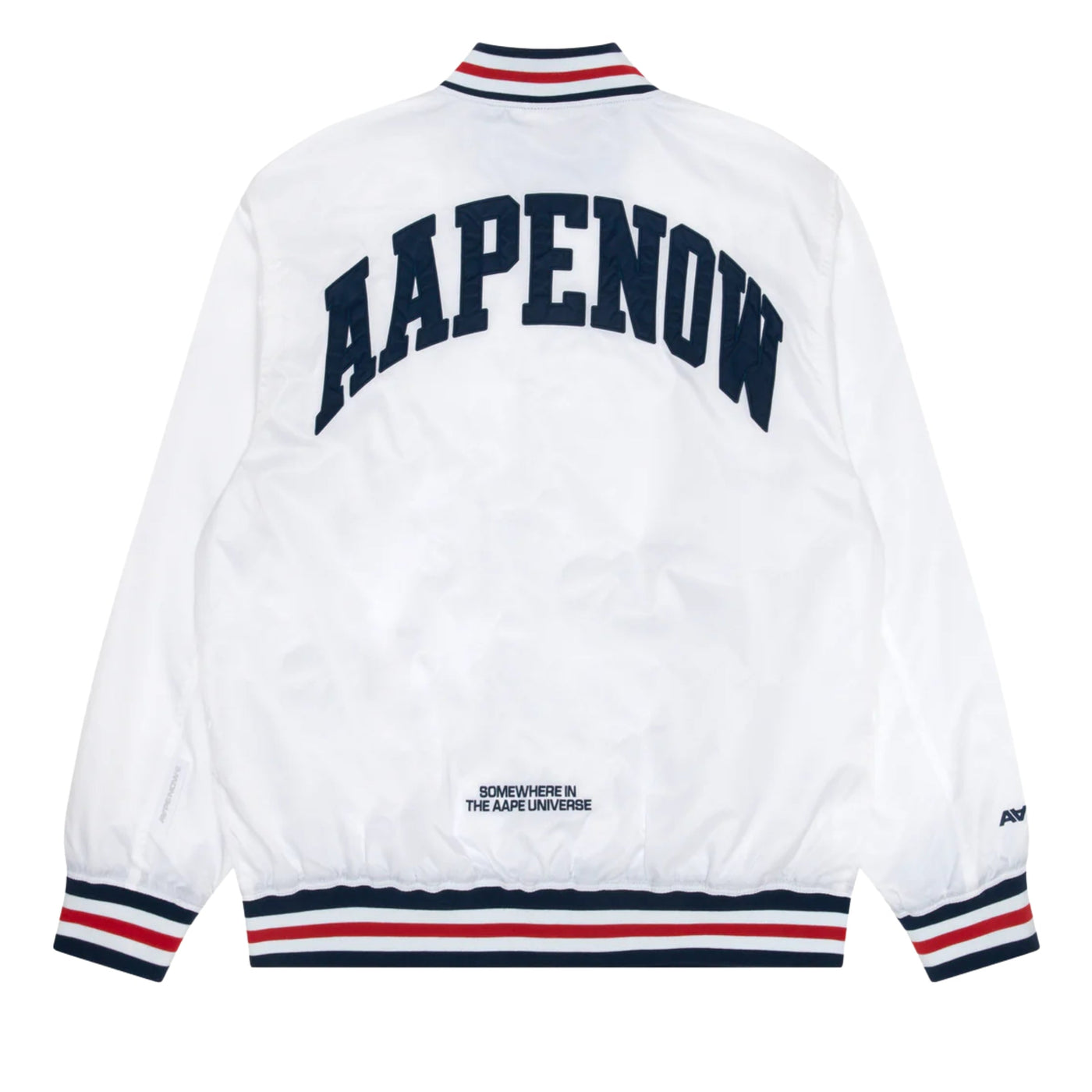 Aape Jacket Light Weight Logo White