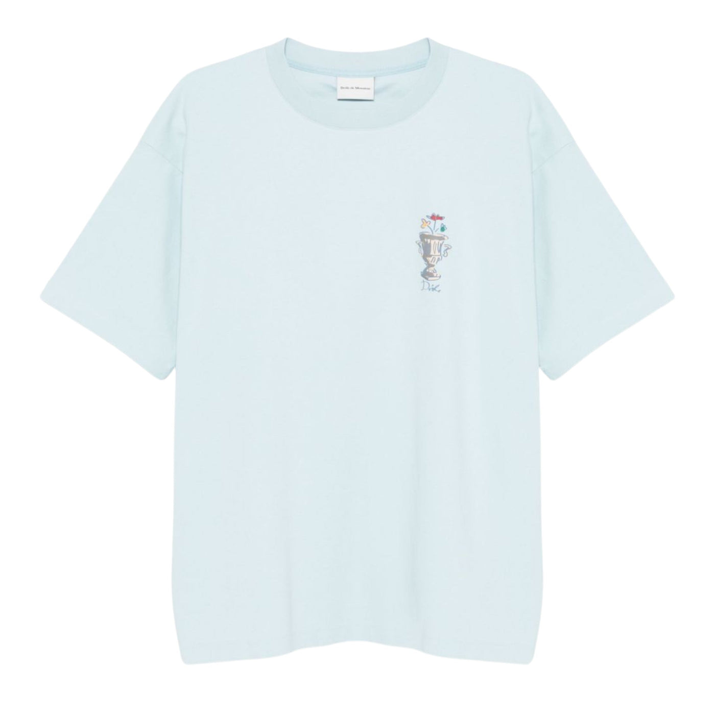 Drole De Monsieur T-Shirt Vase Light Blue