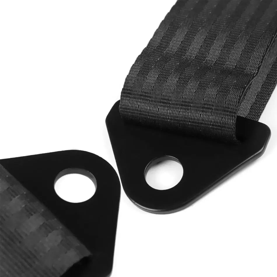 2 Inch Universal 4-Point Racing Seat Harness (Black)