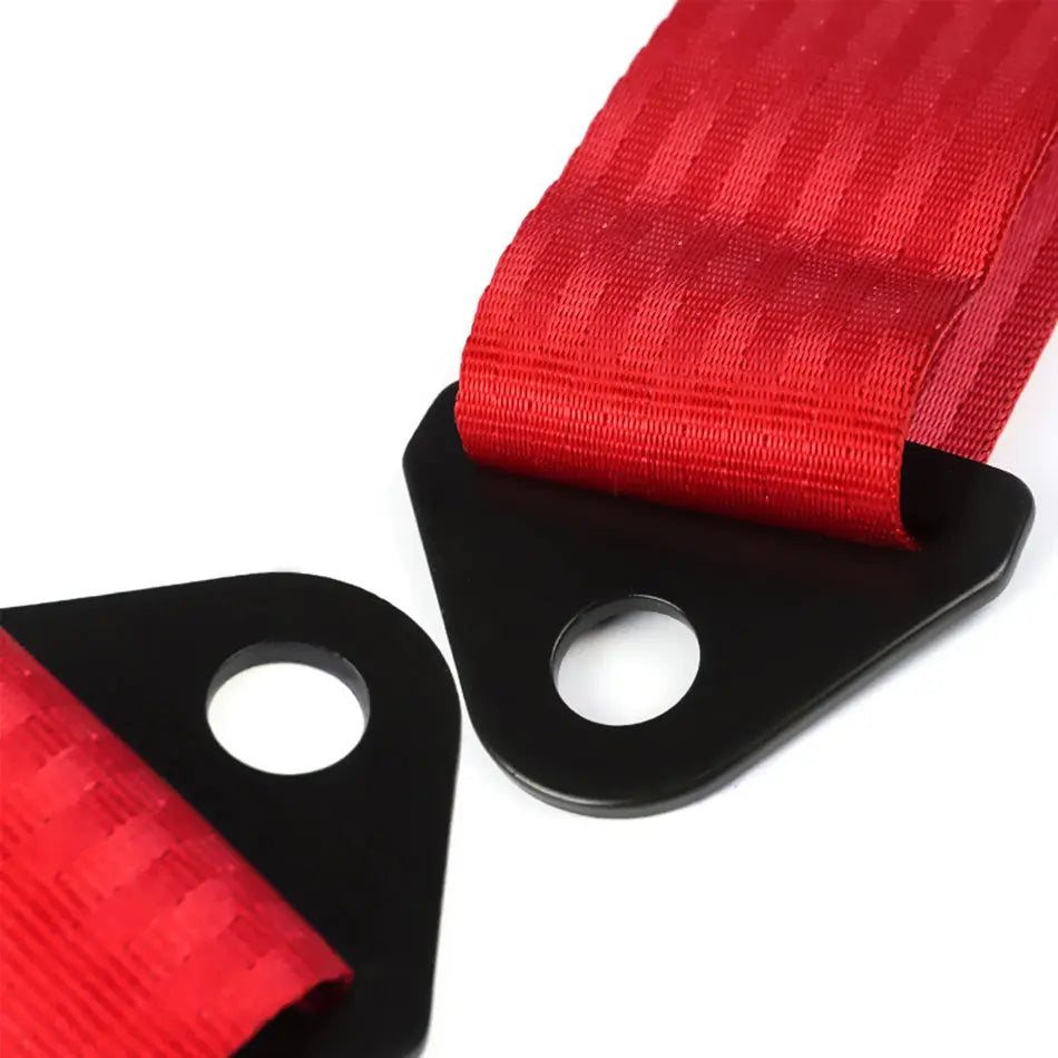 2 Inch Universal 4-Point Racing Seat Harness (Red)