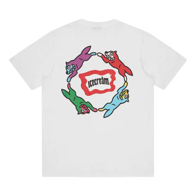 Ice-Cream T-Shirt Roundabout White