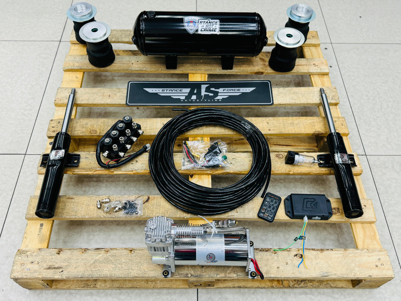 CASTOR BLUETOOTH AIR SUSPENSION FOR POLO