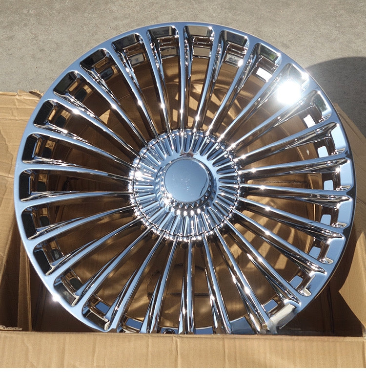 20” AS-F601 MAYBACH  5/112 CHROME