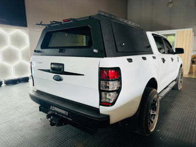 FORD RANGER T7 BLACK STEEL CANOPY