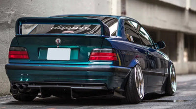 BMW E36 GT STYLE GLOSS BLACK BOOT SPOILER