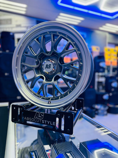 17" AS- LSR  5/100 MATT GREY WHEELS