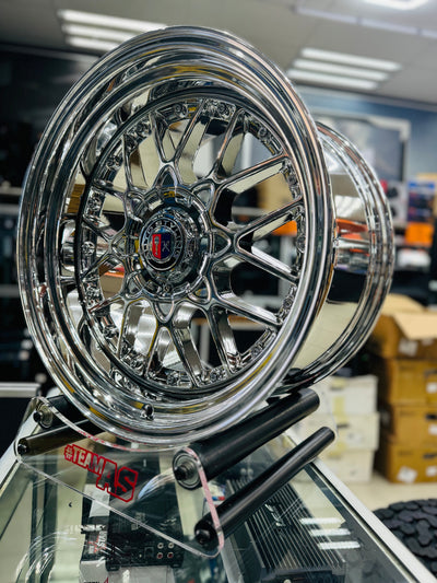 18” ” AS BSRC 5/112 & 5/120 CHROME NARROW WIDES