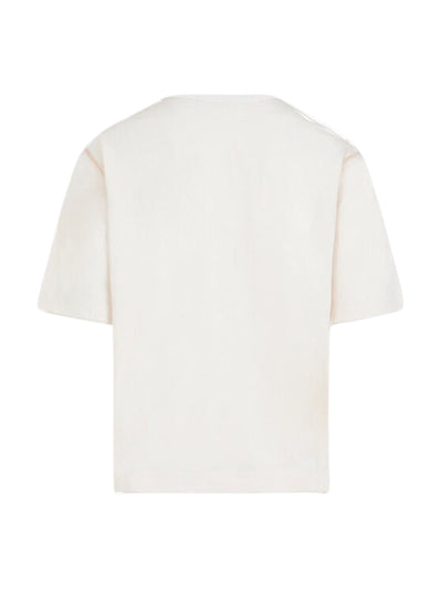 Ami T-Shirt Crystal-Embellished Logo White