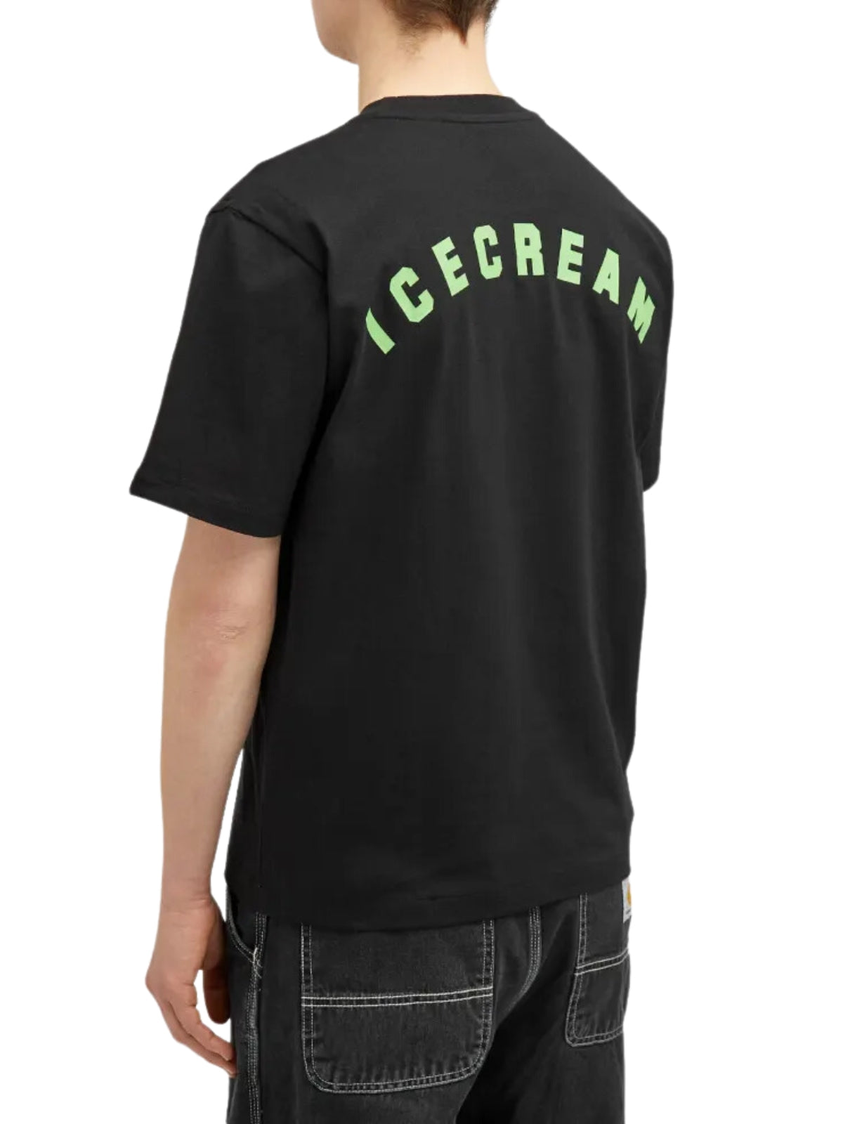 Ice-Cream T-Shirt Team Eu Skate Cone Black