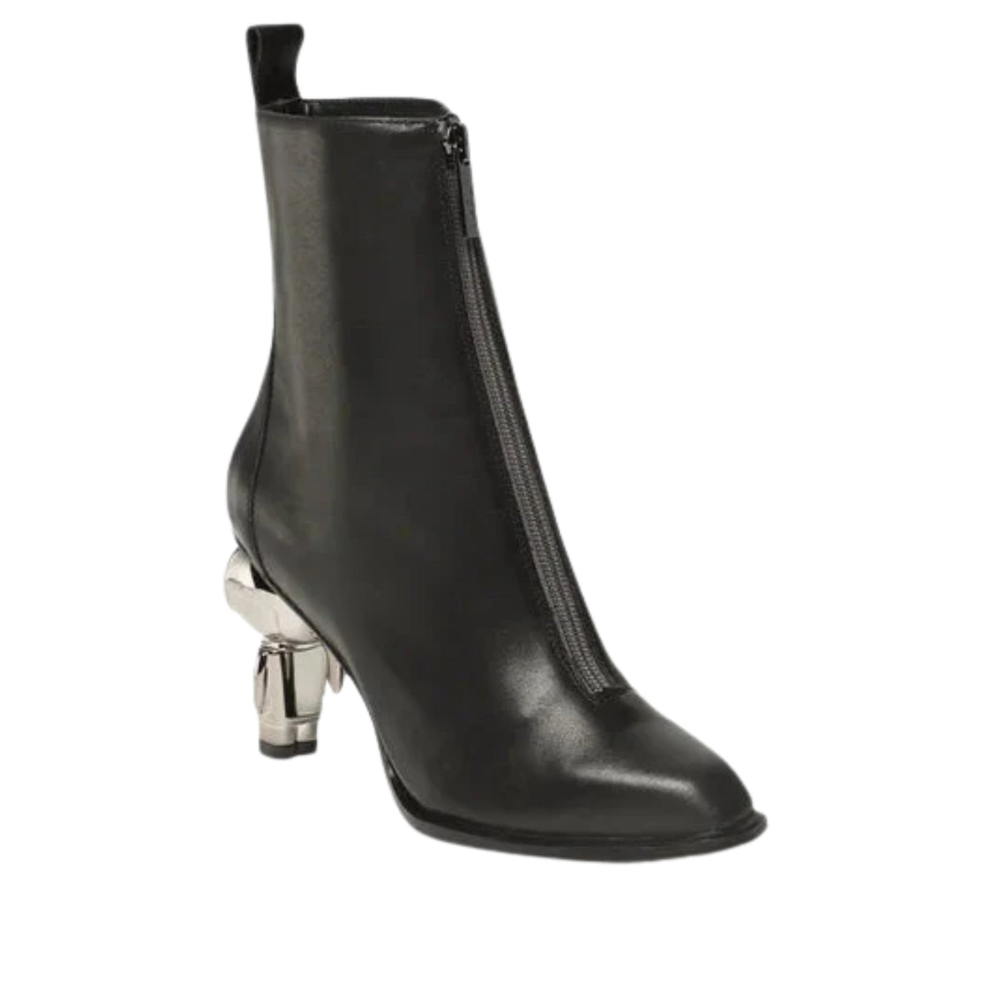 Karl Lagerfeld Heel Ikon Zip Ankle Black