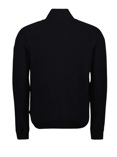 Moncler Cardigan Full Zip Black-Grey