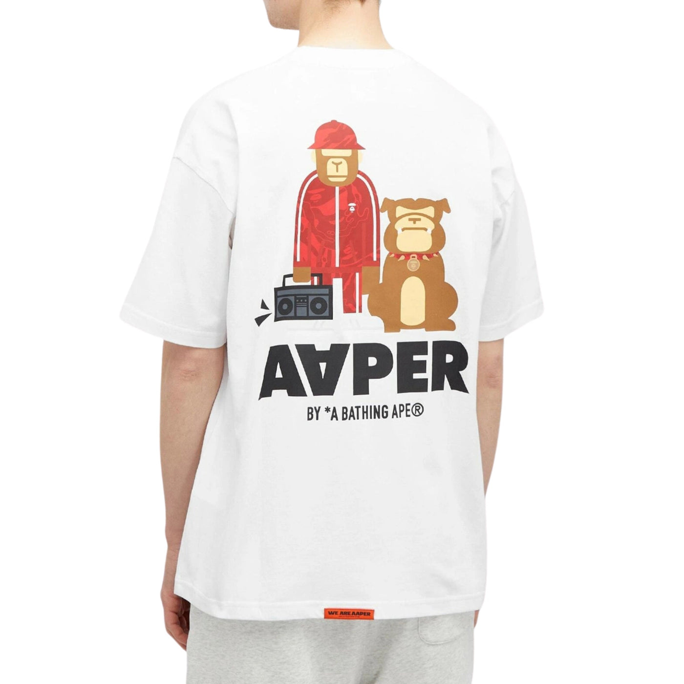 Aape T-Shirt Bravo Ape White