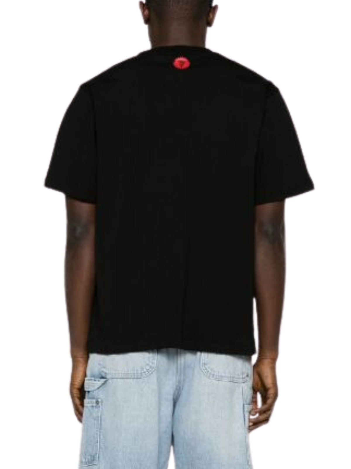 Ice-Cream T-Shirt Running Dog Black