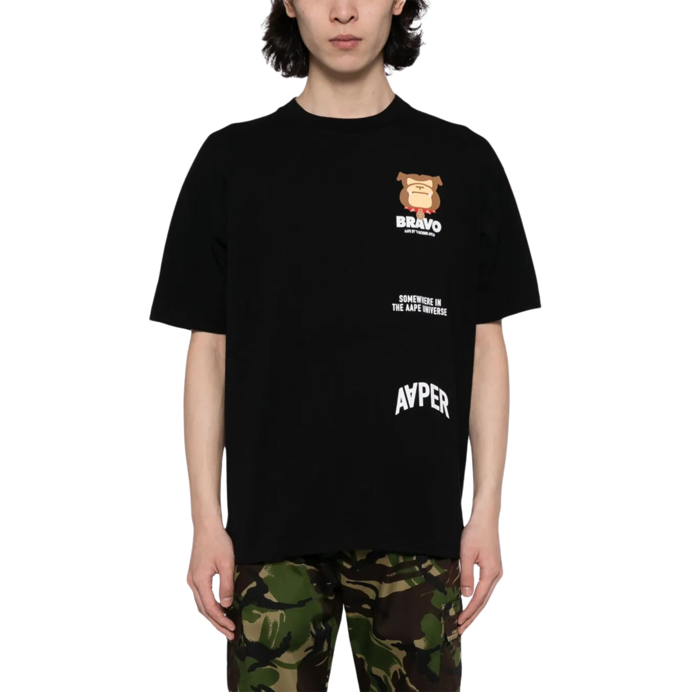 Aape T-Shirt Bravo Ape Black