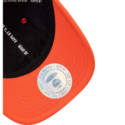 Aape Cap Athletic Dept Logo Orange