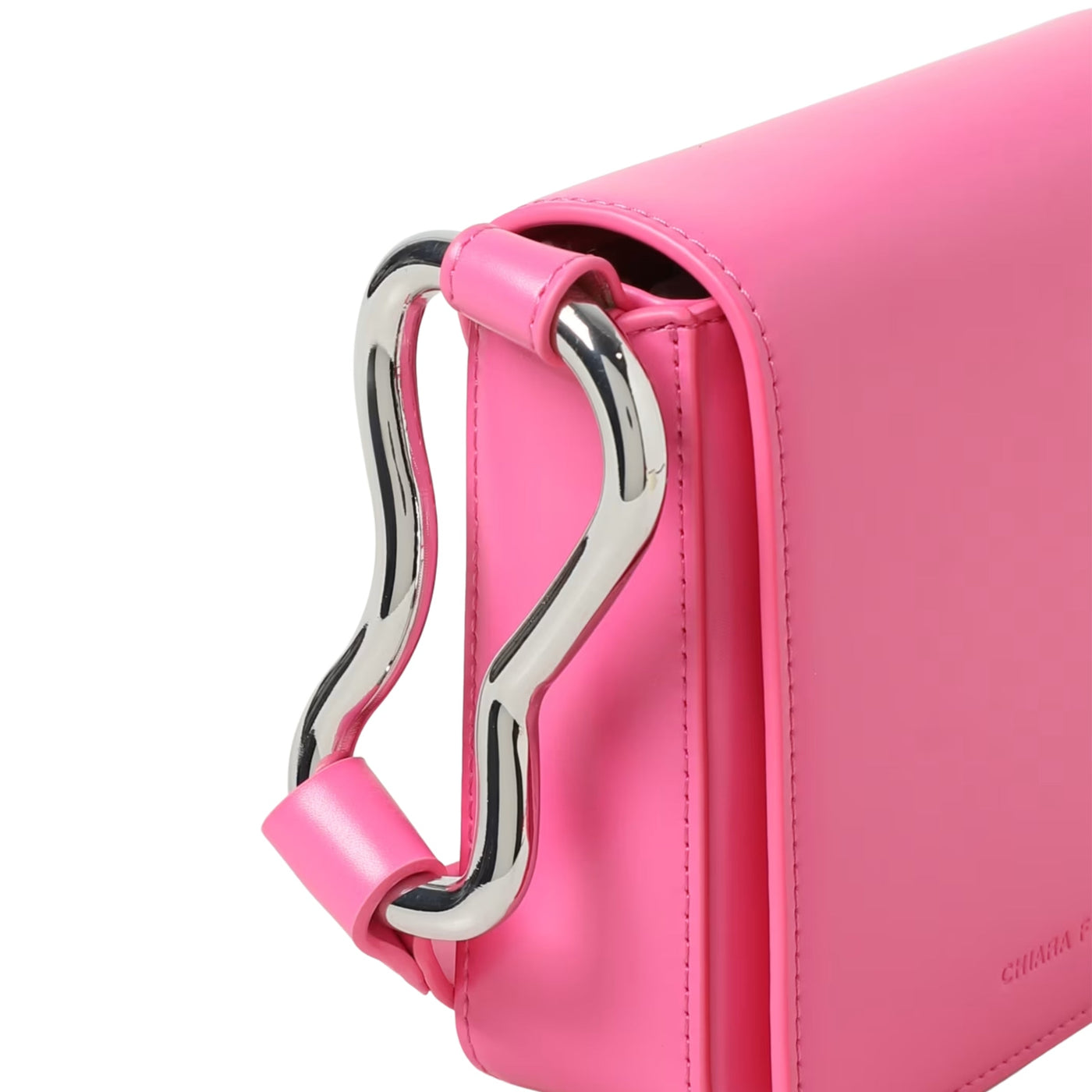 Chiara Ferragni Side Bag Logo Pink