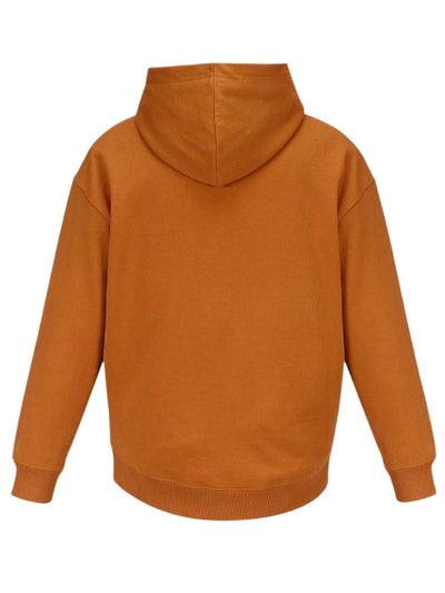 Mcm Sweater Logo Hoodie Cognac