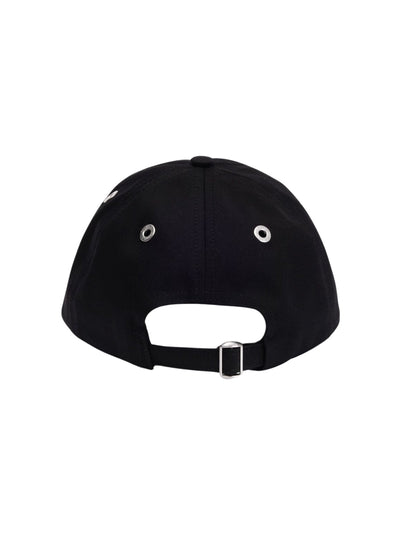 Ami Cap De Coeur Embroidery Black