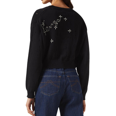 Kenzo Cardigan Ladies Button Down Black