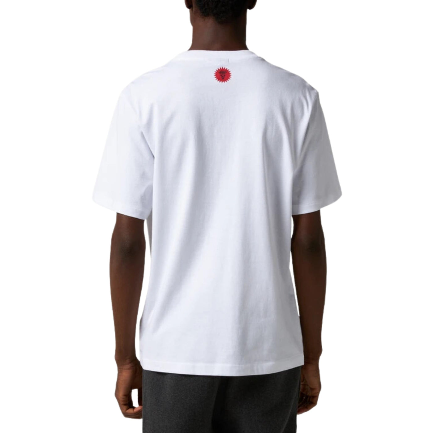 Ice-Cream T-Shirt Running Dog White