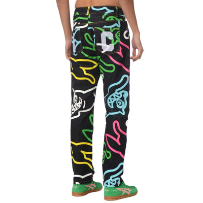 Ice-Cream Jeans Jumbo Running Dog Multi