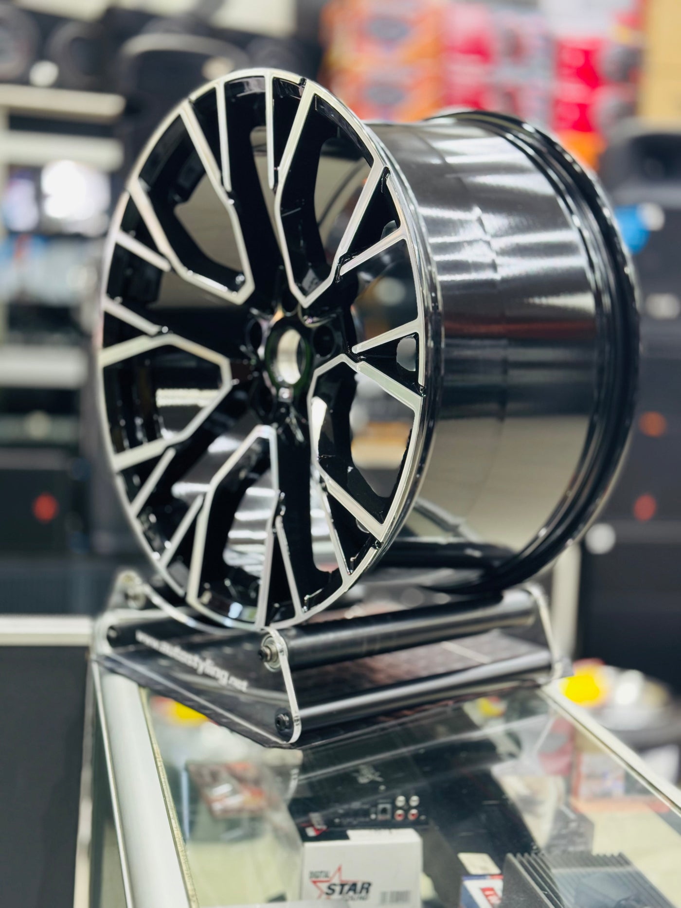 20” AS- BM 2025 X5 5/120 BLACK MACHINE FACE