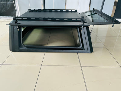 FORD RANGER T7 BLACK STEEL CANOPY