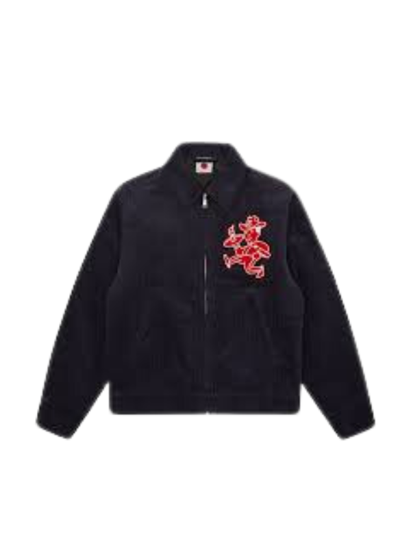 Ice-Cream Jacket Corduroy Work Navy