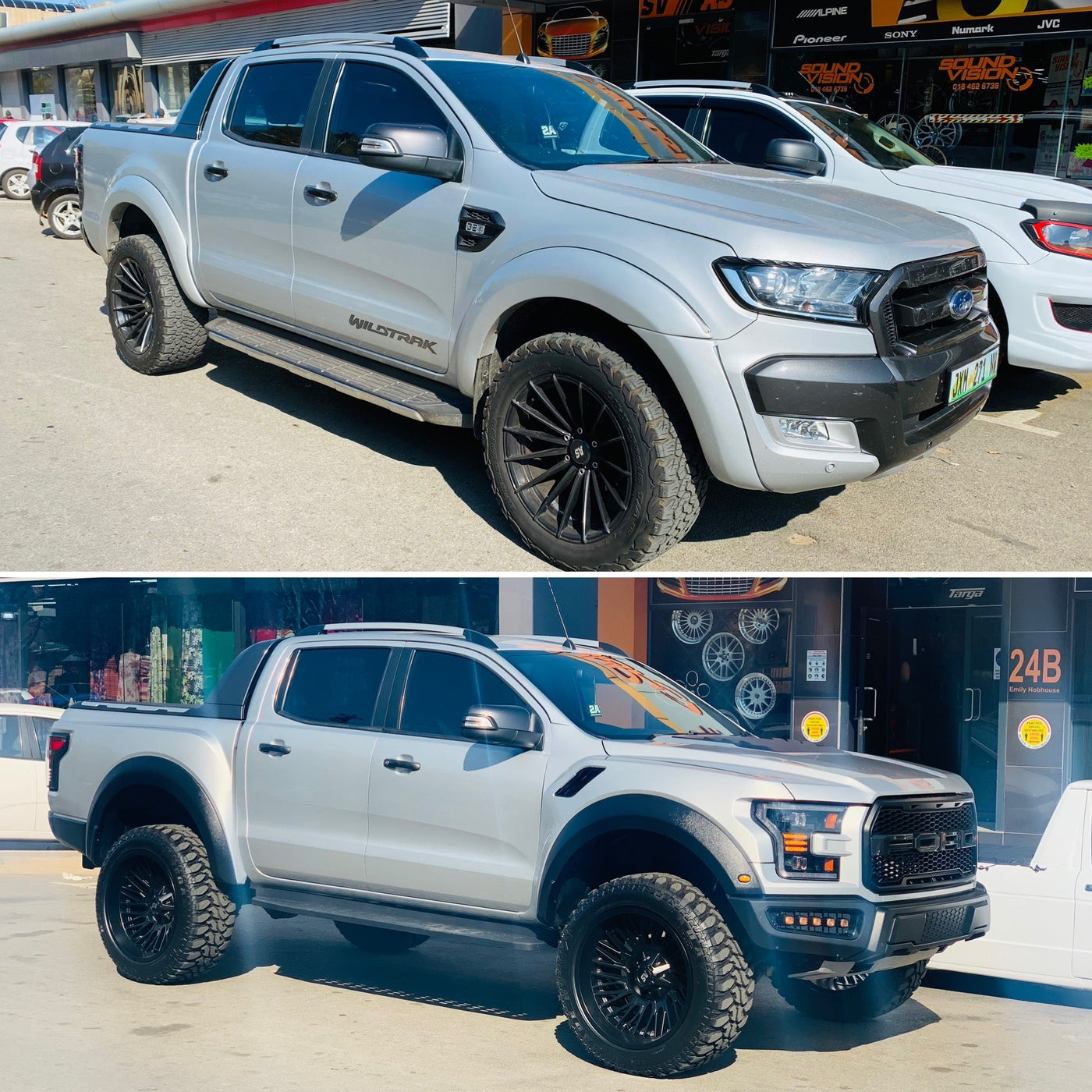 FORD RANGER T6 /T7 to F150 RAPTOR